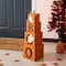 Glitzhome® 25.5" Double-Sided Wood Fall & Halloween Porch Décor